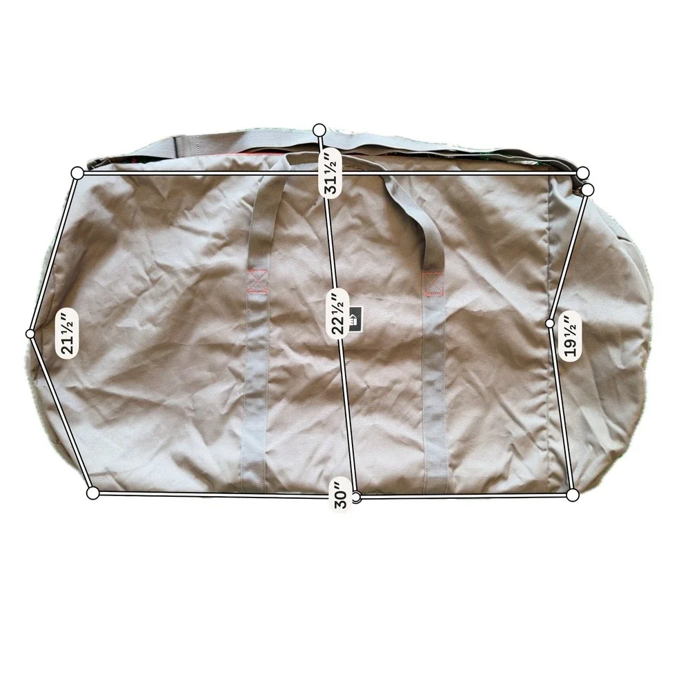 REI Roadtripper Duffel Bag Unisex Large Grey Good Camping Travel Gear